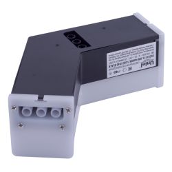ULO-N11L-8W-4000K-120D IP40 BLACK Светильник светодиодный L-образный. Угол 120 градусов. Белый свет 4000K. 800Лм. Алюминий. Цвет черный. TM Uniel
