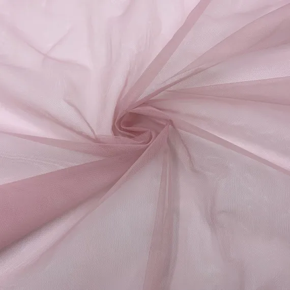 Бюстовая сетка неэластичная пыльно-розовая, Lauma