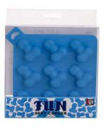 Формочка для льда в форме пениса FUNX SEXY COOLER PENIS (Цвет: голубой)