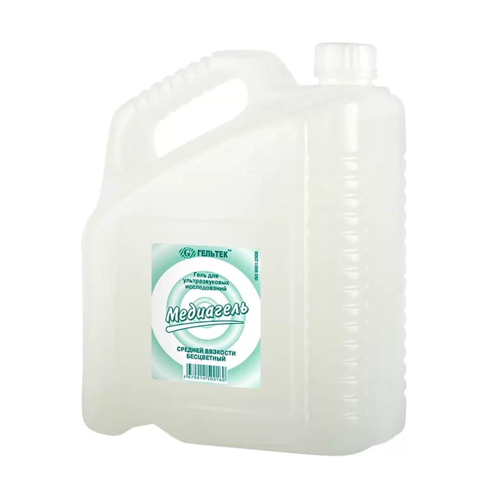 Гель для УЗИ Медиагель средней вязкости бесцветный 5 кг