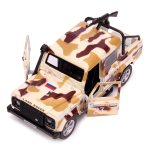 Модель ин. мет. "Land Rover Defender pickup камуфляж" 12см. коробка DEFPICKUP-12MIL-ARMBN (Технопарк)