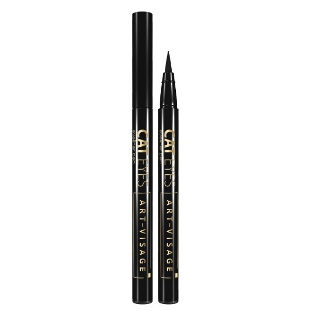 Подводка-фломастер для глаз Art-Visage Cat Eyes Eyeliner Pen High Definition Ultra Black