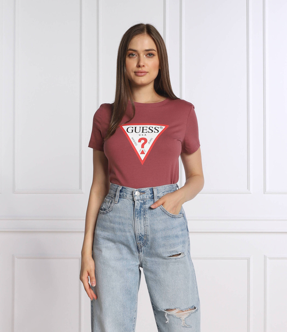 футболка original GUESS - красный(W1YI1B I3Z11)