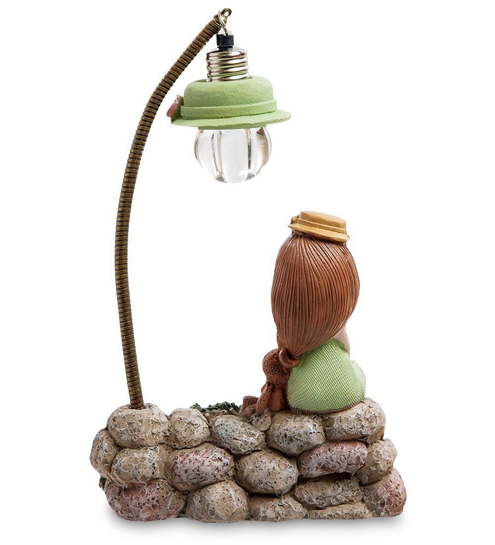 GAEM Art MN-113/2 Фигурка «Девочка с мишкой под фонарем»