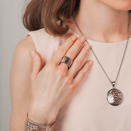 Кольцо Fiore Luna KR01235-14/10 R/S