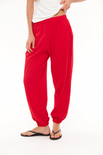 Джоггеры RED BECAUSE | Красный