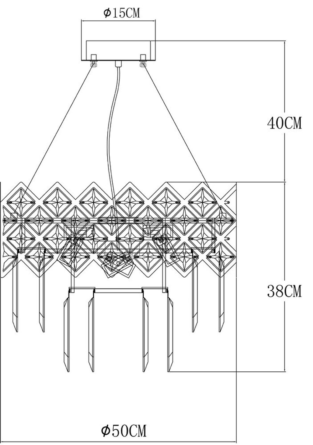 Подвесная люстра Arte Lamp