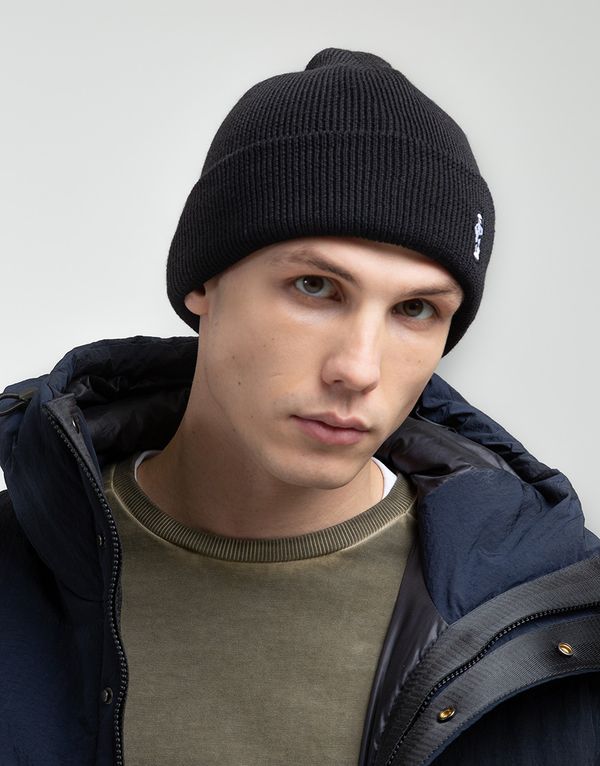 Шапка We Don’t Care Embroidered LogoBeanie Black - фото 2