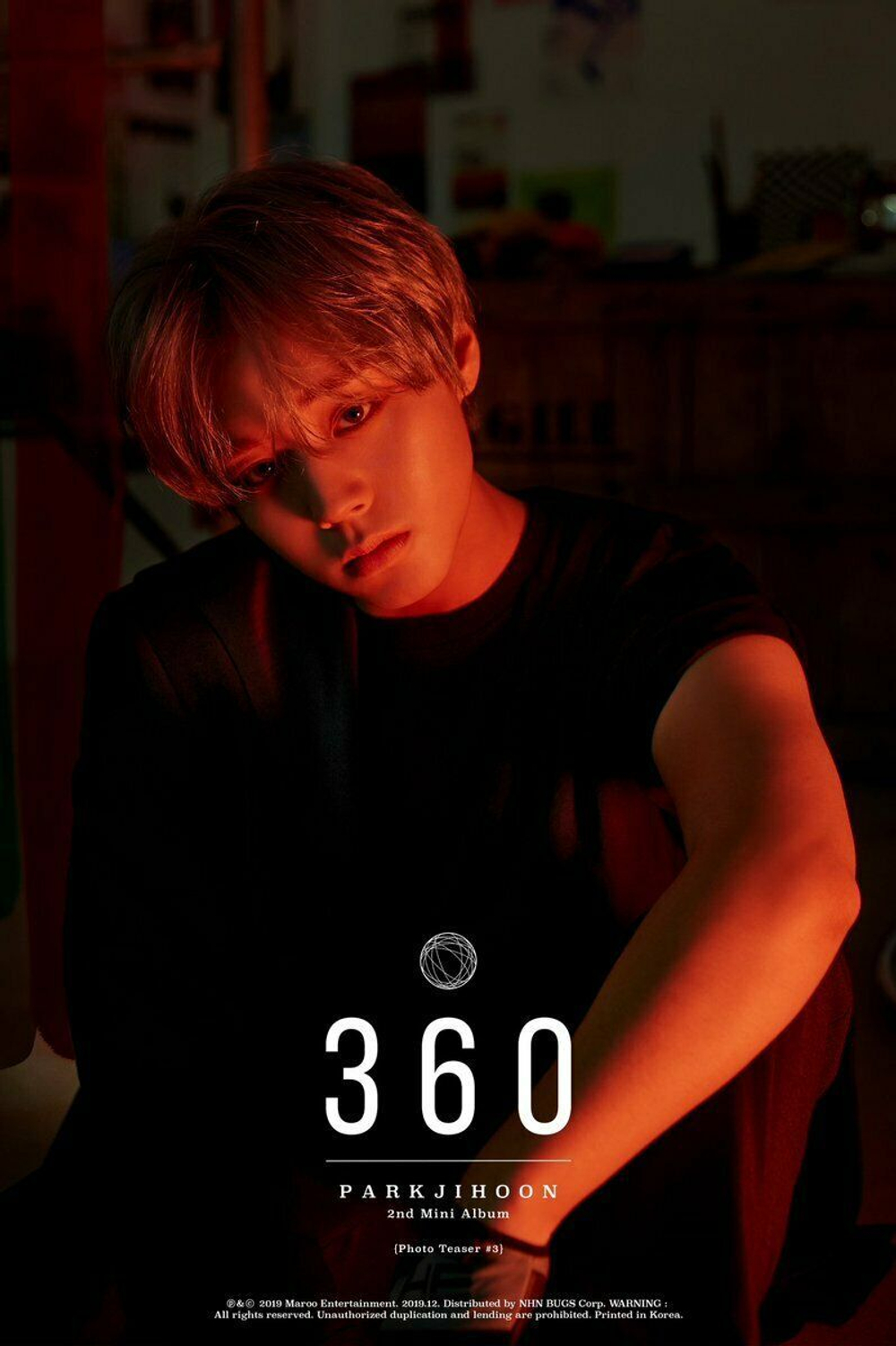 Альбом Park Jihoon - 360 2nd Mini Album RANDOM Version
