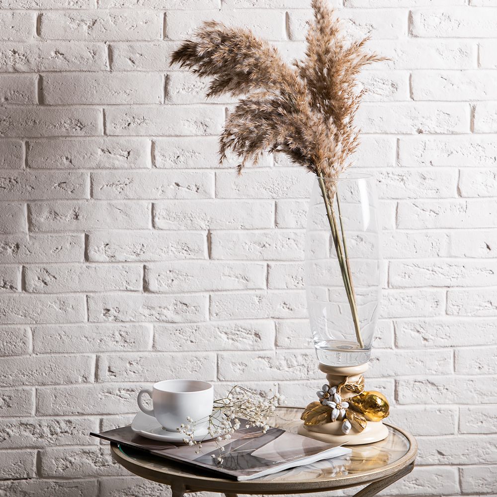 Ваза Лайм Дженоа Айвори