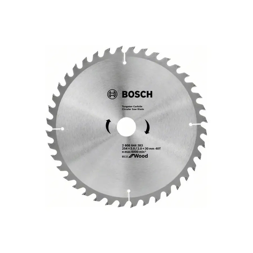 Пильный диск Eco for wood 254x30x2,0 мм BOSCH 2608644384