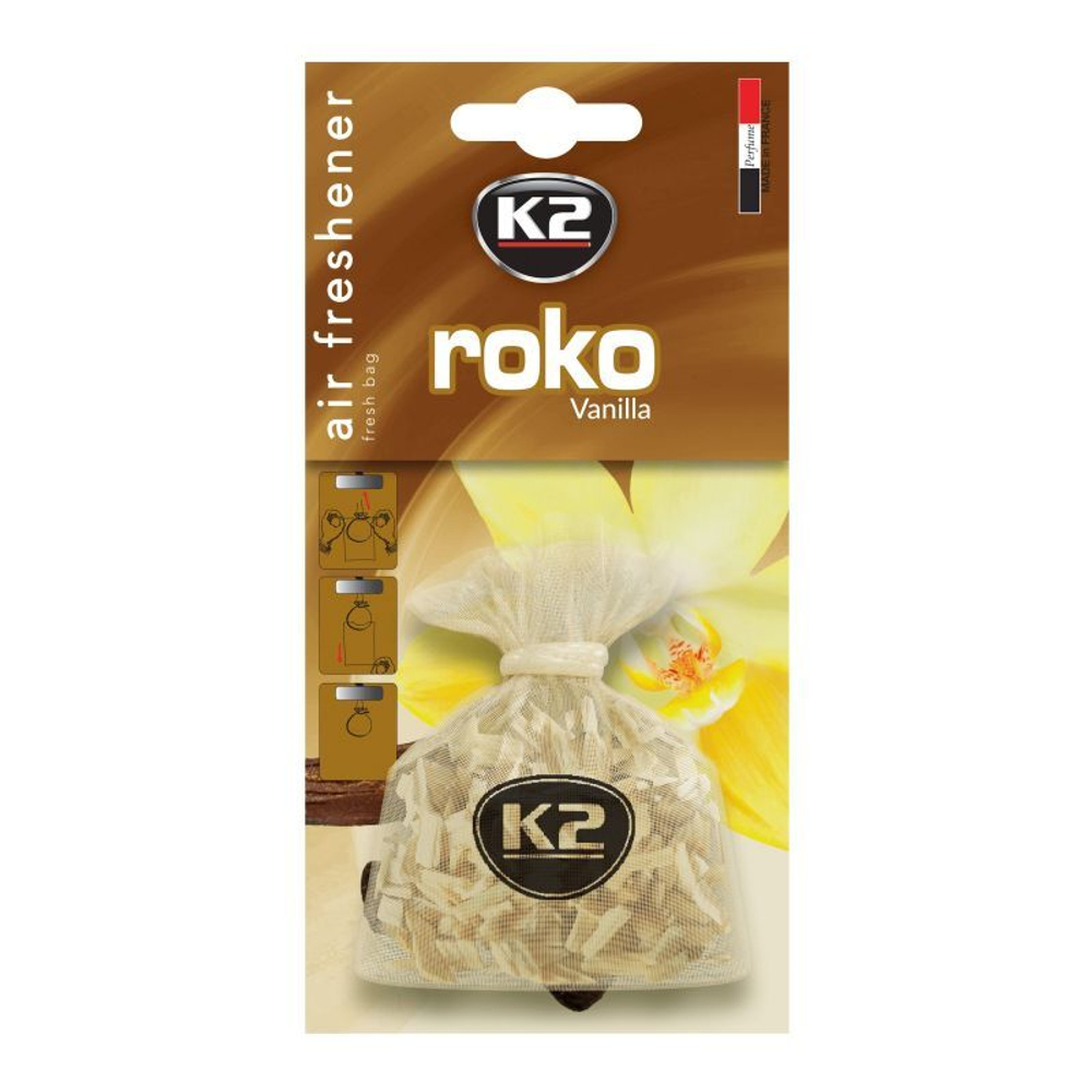 АРОМАТИЗАТОР В МЕШОЧКЕ К2 ROKO VANILLA 20G