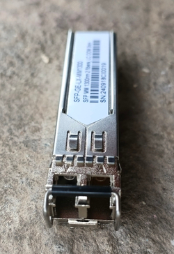 Трансивер SFP, 1,25Gb/s, 1300нм, ММ волокно, 2х волоконный, дальность 2км, LC duplex