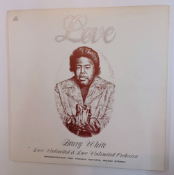 Винтажная виниловая пластинка LP Barry White, Love Unlimited and Love Unlimited Orchestra Love (Japan 1974)