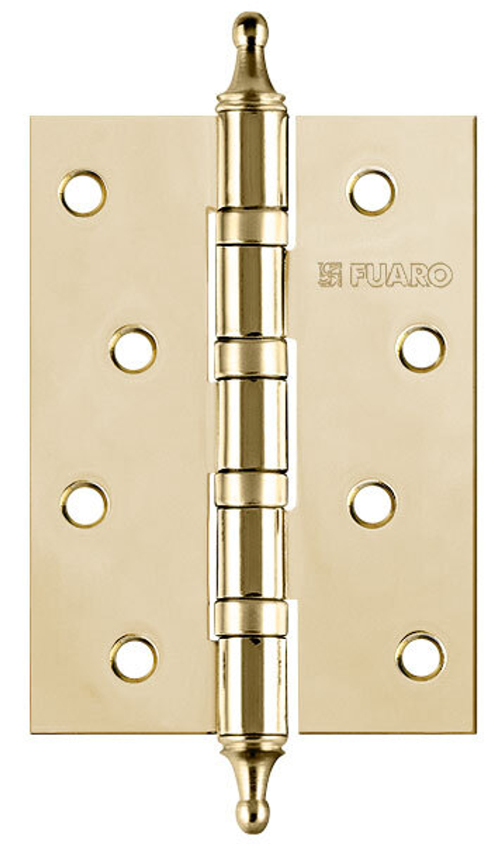 Петля универсальная IN4400UA-BL PB (4BB/A/BL 100x75x2,5) латунь БЛИСТЕР