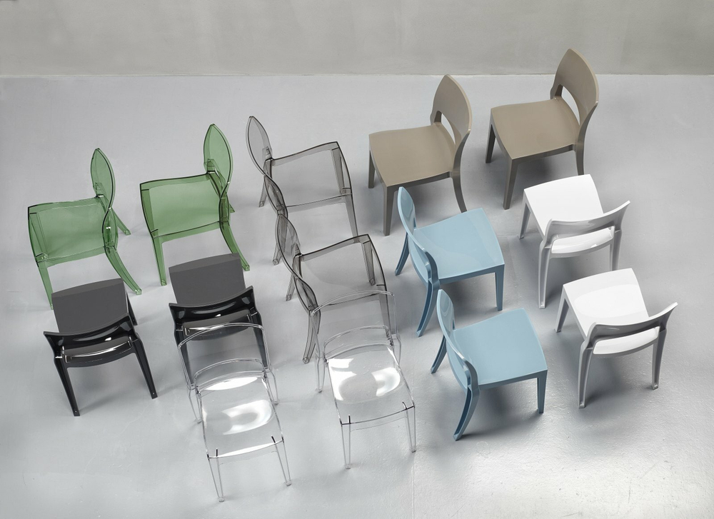 Стул прозрачный, Scab Design Isy Antishock, прозрачный