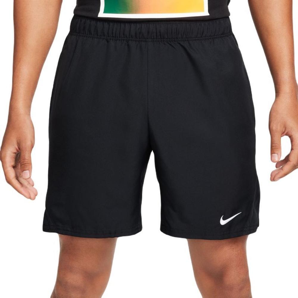 Мужские теннисные шорты Nike Court Dri-Fit Victory 7" Short - черный