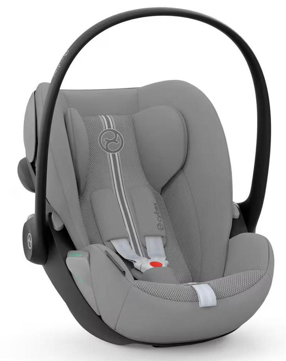 Коляска Cybex Priam IV Rosegold complete и автокресло Cloud G i-Size Stone Grey Plus 3 в 1 Off White