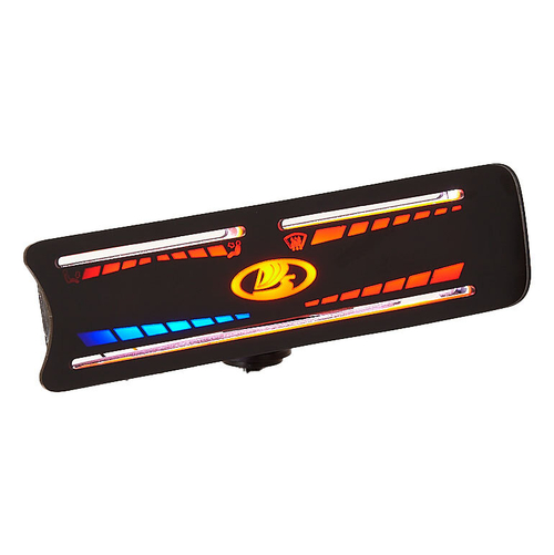 Ручки управления блоком отопителя с  рычажками для ваз 2113 2114 2115 с красной подсветкой