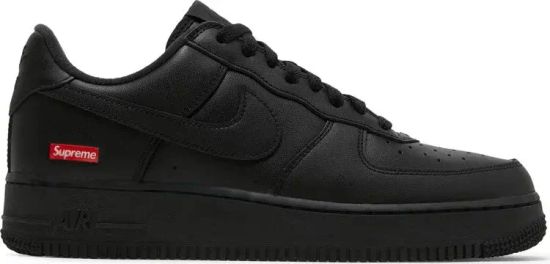 Кроссовки Nike Air Force 1 Low x Supreme Box Logo - Black