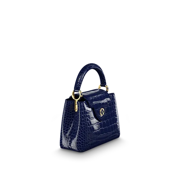 Сумка Louis Vuitton Capucines Mini синий