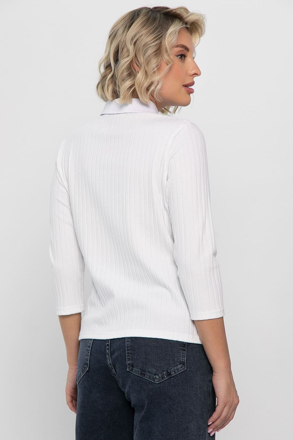 Поло Тренди НЬЮ (белое) Б14642-10М LT Collection