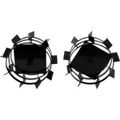 Грунтозацепы для мотоблоков МультиАгро 380x160x23 шестигранник 2шт