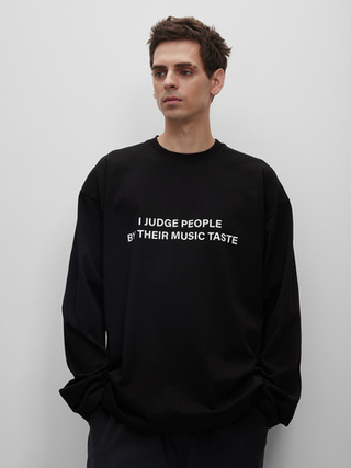 Лонгслив Judge, черный