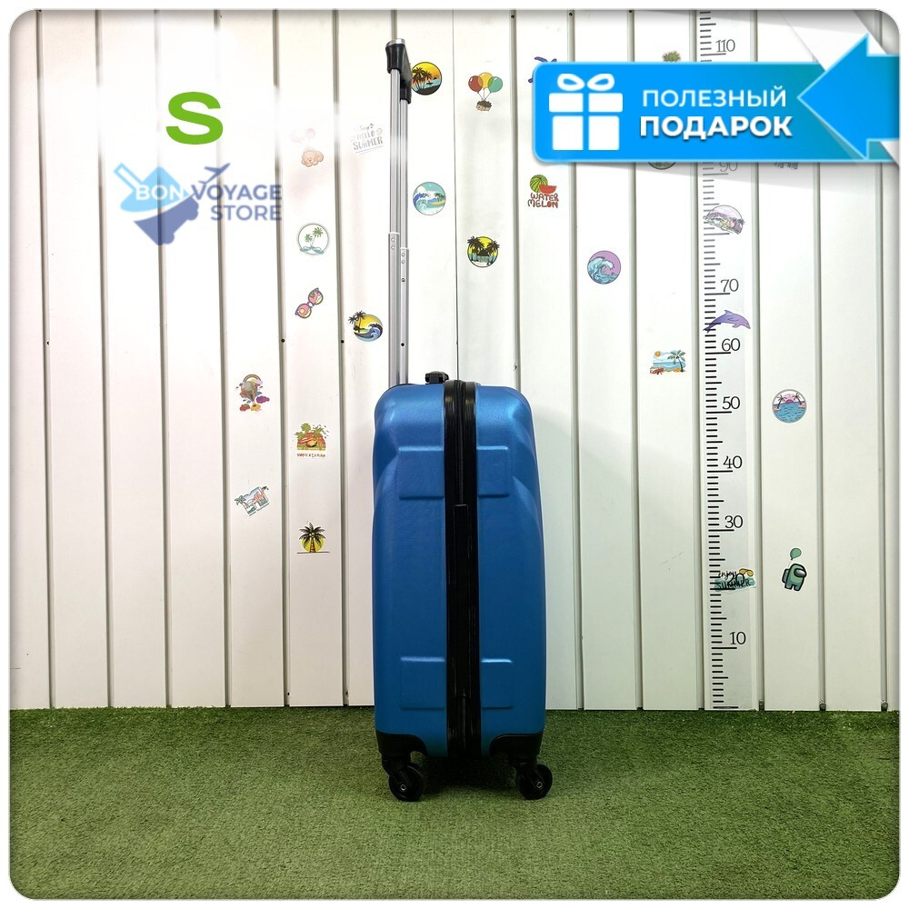 Маленький чемодан L'Case Phuket, синий, S