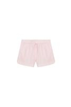 ZARA УКОРОЧЕННАЯ РУБАШКА ИЗ ПОПЛИНА В ПОЛОСКУ, РОЗОВЫЙ/БЕЛЫЙ