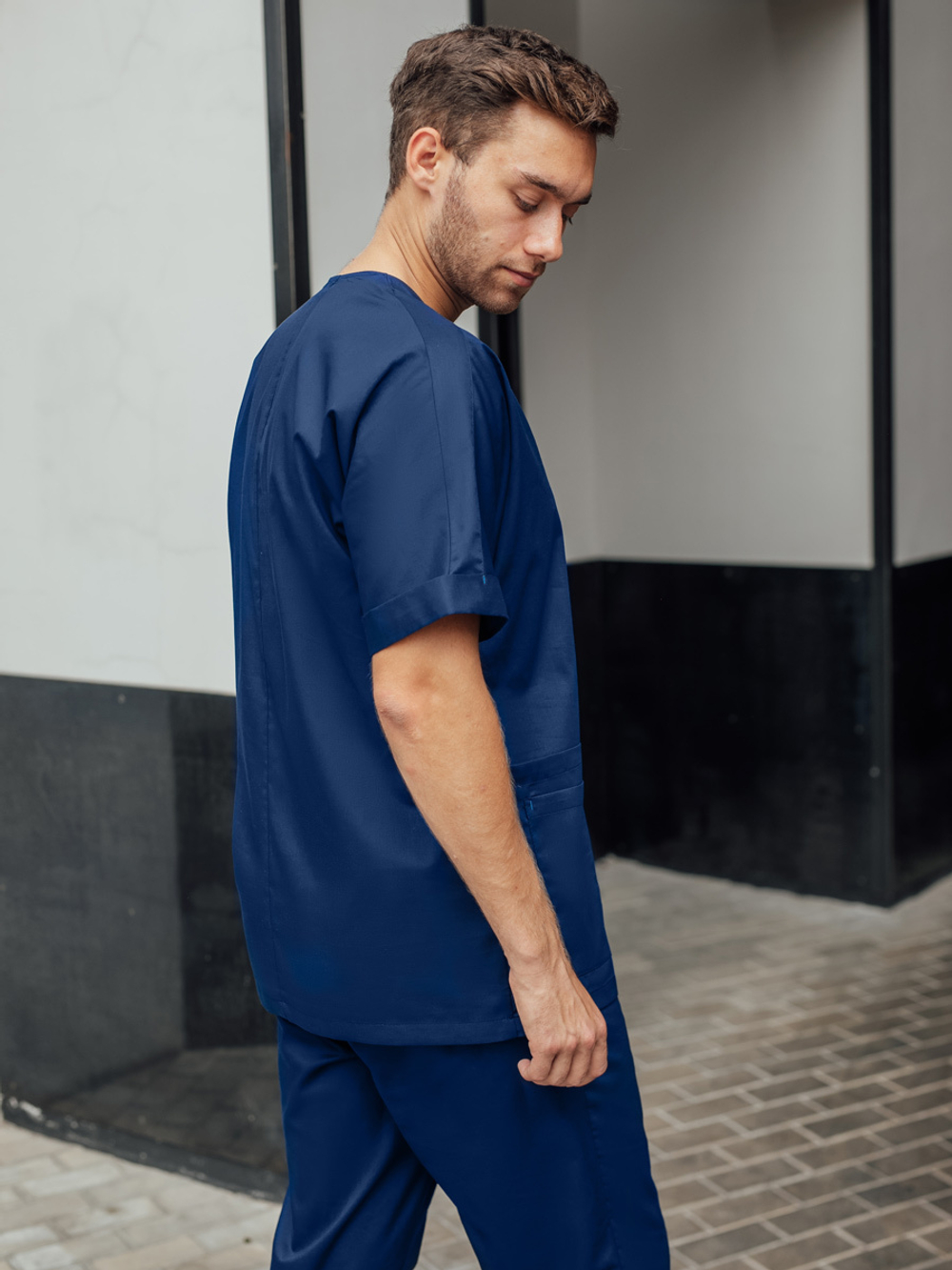 Костюм медицинский мужской | Бл-510 а+Б-108 клеон лайт