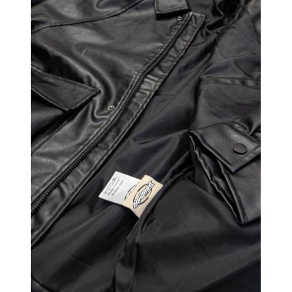 Куртка Винтажная Оверсайз Черная - фото 6