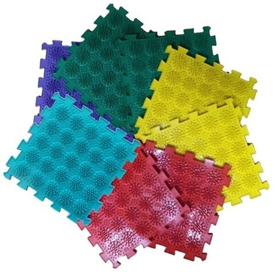 Модульный массажный коврик ОРТО ПАЗЛ Жесткие Кактусы