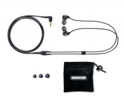 SHURE SE112-GR-EFS наушники внутриканальные (наушники вставные) с одним динамическим драйвером, цвет серый