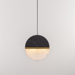 Подвесной светильник MD25030008-1A brass/black