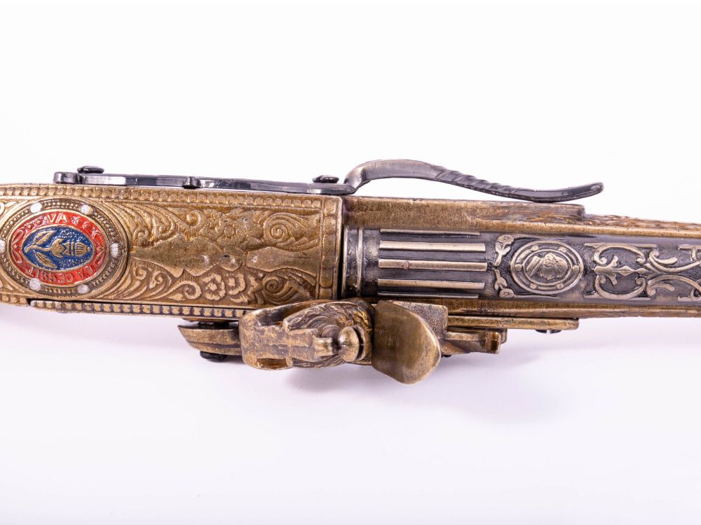 Denix Пистоль флинтлок, 18 в. Шотландия