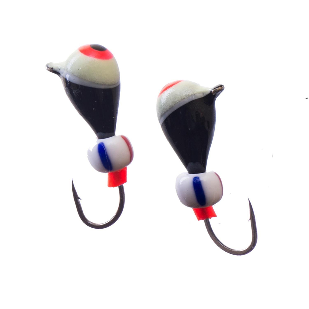 Мормышка вольфрамовая КАПЛЯ С УШКОМ, #220, 10 шт 3,2 г