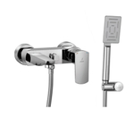 Jaquar, Смеситель для ванны внешний, Kubix Prime, 1-рычаж., Хром KUP-CHR-35119PMSHK