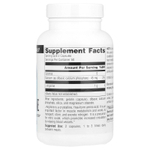 Source Naturals, L-аргинин, в свободной форме, 100 капсул