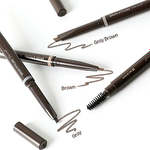 Карандаш для бровей с щеточкой коричневый MIZON Brow Styling Pencil Brown 0,35 гр