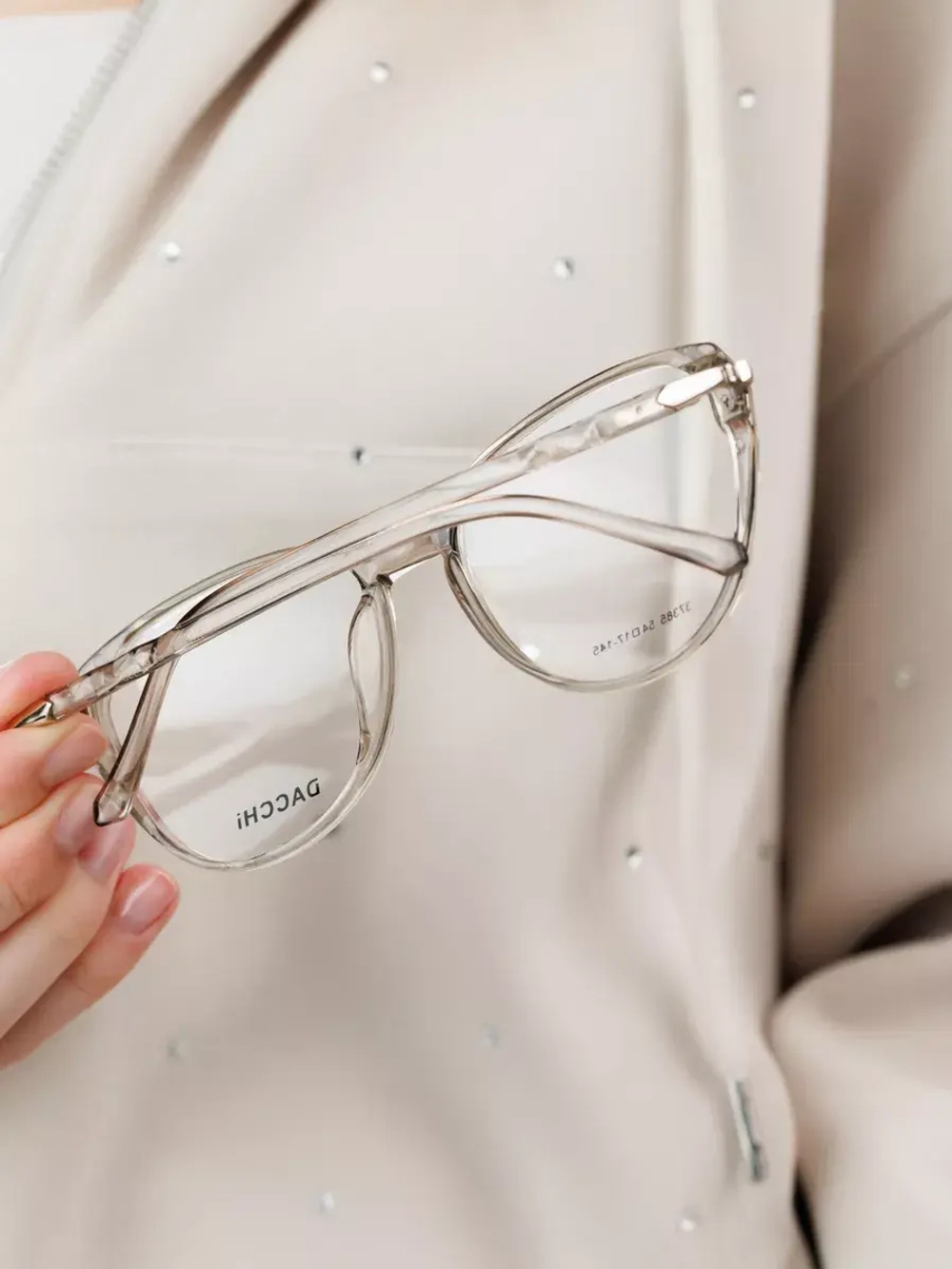 Прозрачная оправа для очков для зрение