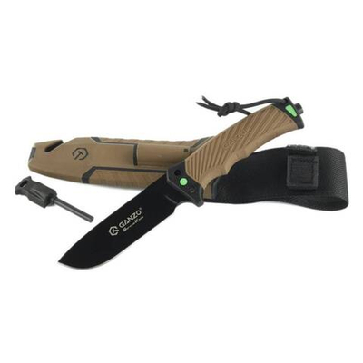 Нож туристический Ganzo G8012V2-DY с паракордом