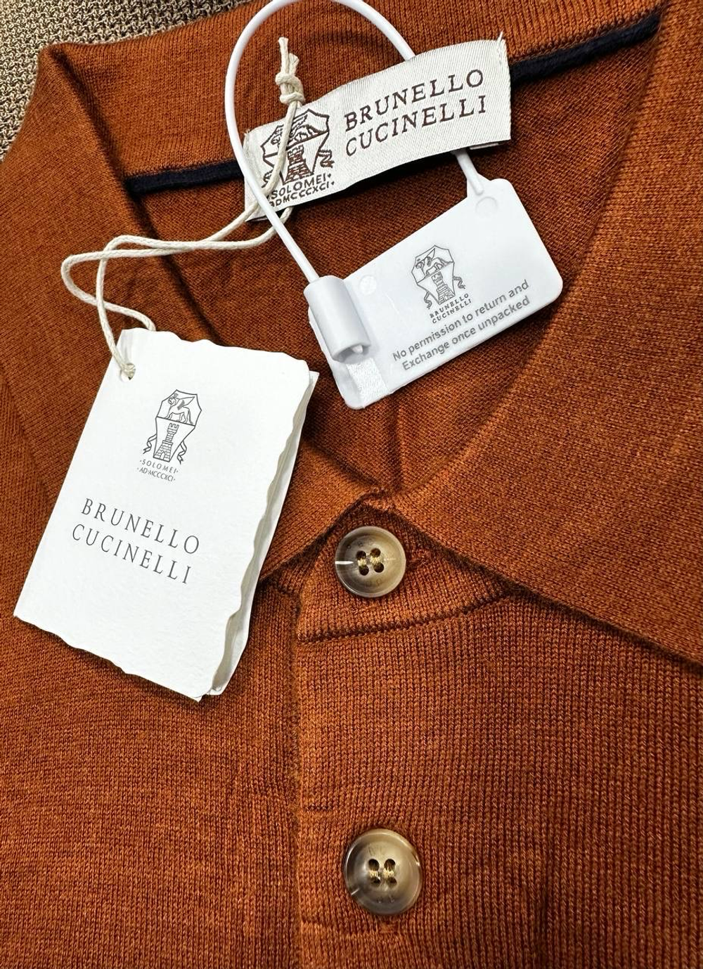 Поло Brunello Cucinelli
