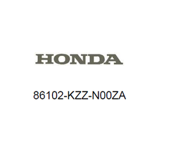 86102-KZZ-N00ZA MARK, HONDA (70MM) *TYPE1*