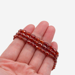 Фианиты, оттенок "Спессартин", бриолетт 4,4*6мм