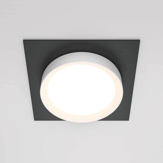 Встраиваемый светильник Maytoni Hoop DL086-GX53-SQ-BW