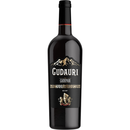 Вино Gudauri Саперави красное сухое 0.75 л