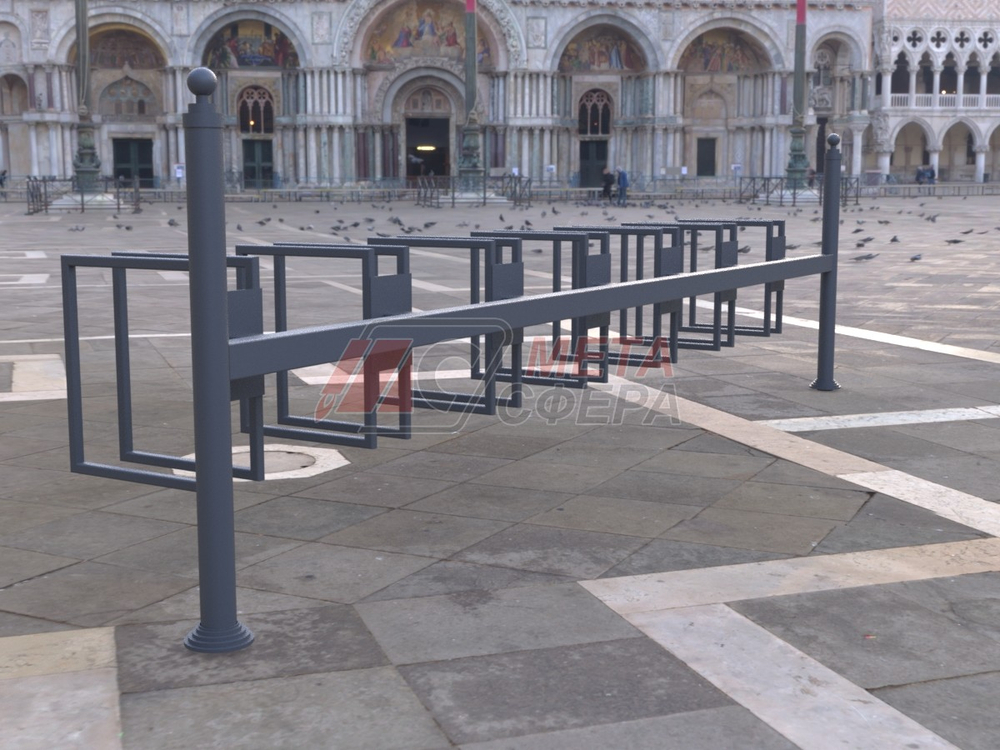 Велопарковка Слот 7 мест