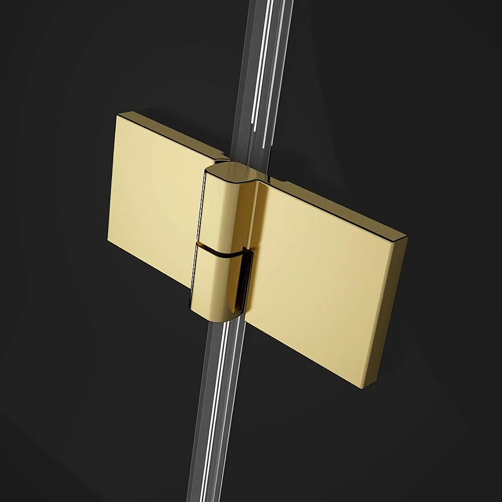 Душевая дверь Radaway Essenza Pro Gold DWJ 120 стекло прозрачное/профиль золото