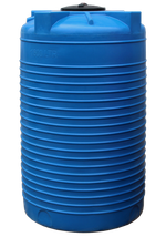 Ёмкость пластиковая пищевая STERH VERT 1600 л. вертикальная (109x109x188см;синий) - арт.555079